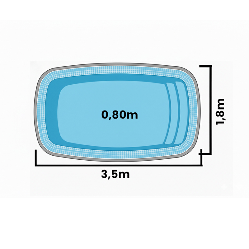 imagem de uma piscina kids