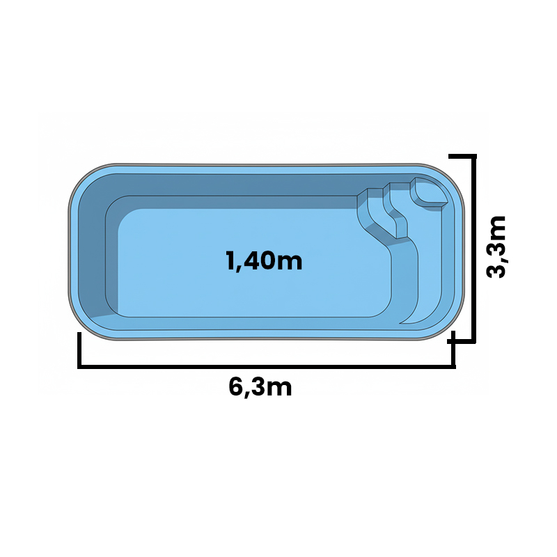 imagem de uma piscina kids